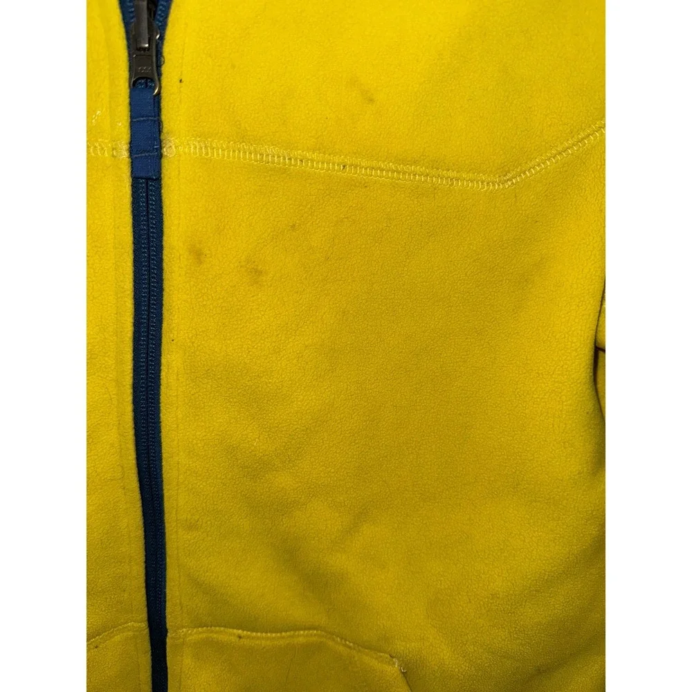L.L. Bean‎ Boys Youth Size Medium Gray Navy Blue Zip Up Jacket 295452